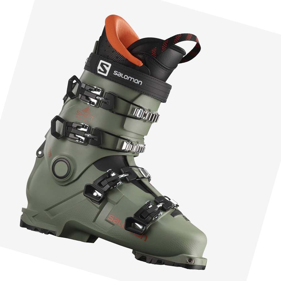 Salomon SHIFT PRO 80T AT Çocuk Kayak Botu Zeytin Yeşili | TR 2000FDN